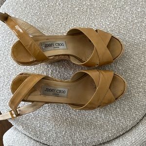 Jimmy Choi beige sandals